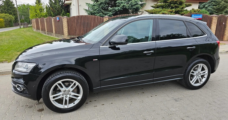 Audi Q5 cena 82900 przebieg: 218000, rok produkcji 2015 z Puszczykowo małe 742